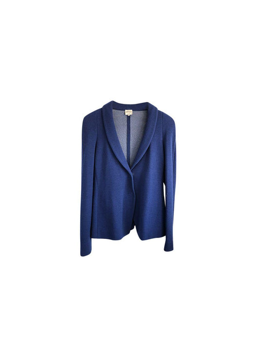 Collezioni Blue Lightweight Wool Blend Blazer