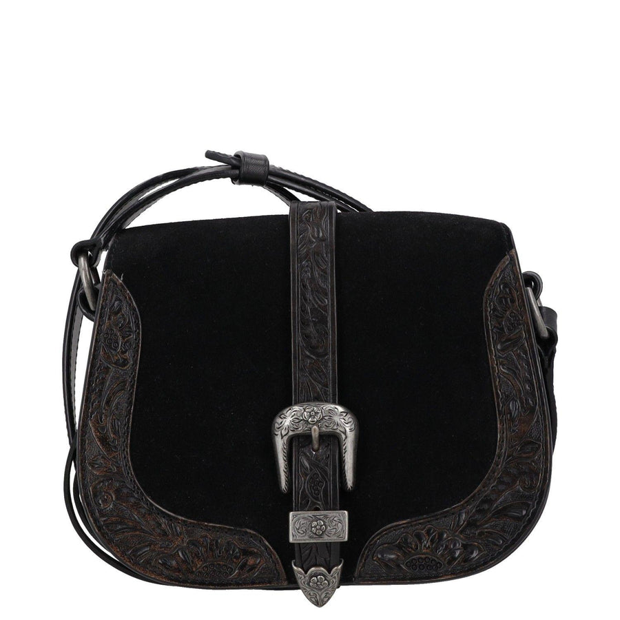 Polo Ralph Lauren Buckled Saddle Crossbody Bag