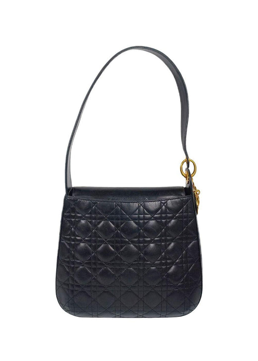 Black Cannage Hobo Bag