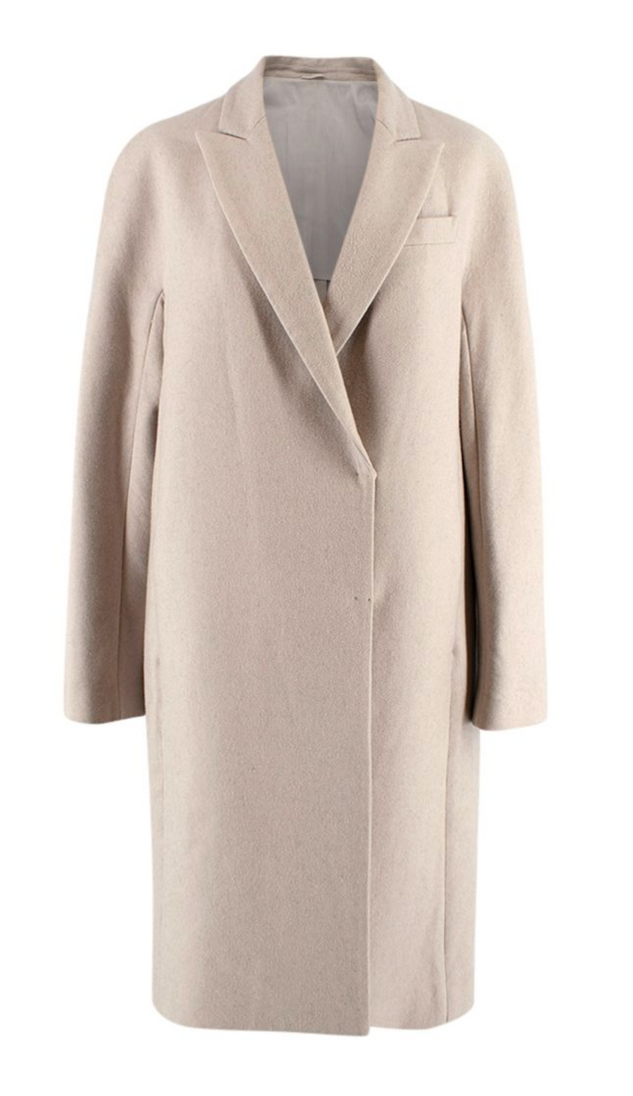 Brunello Cucinelli Beige Cashmere Duster Coat