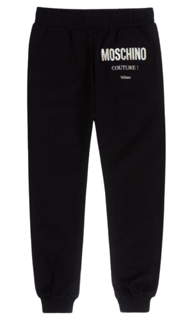 Moschino Couture Black Joggers