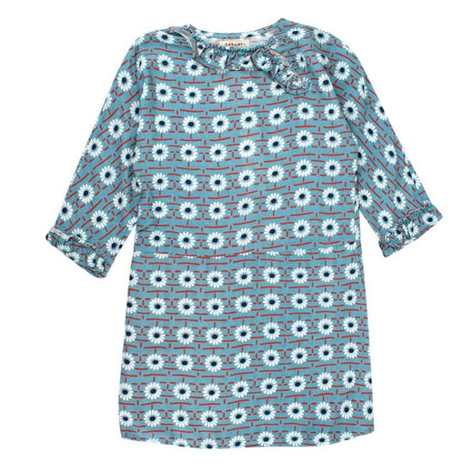 Caramel Wressle Blue Daisy Print Dress