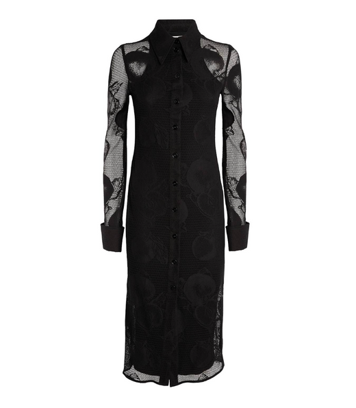 Sportmax Canosa Floral-lace Midi Dress