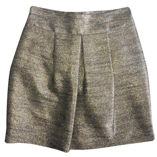 Etro Gold Shimmer Skirt