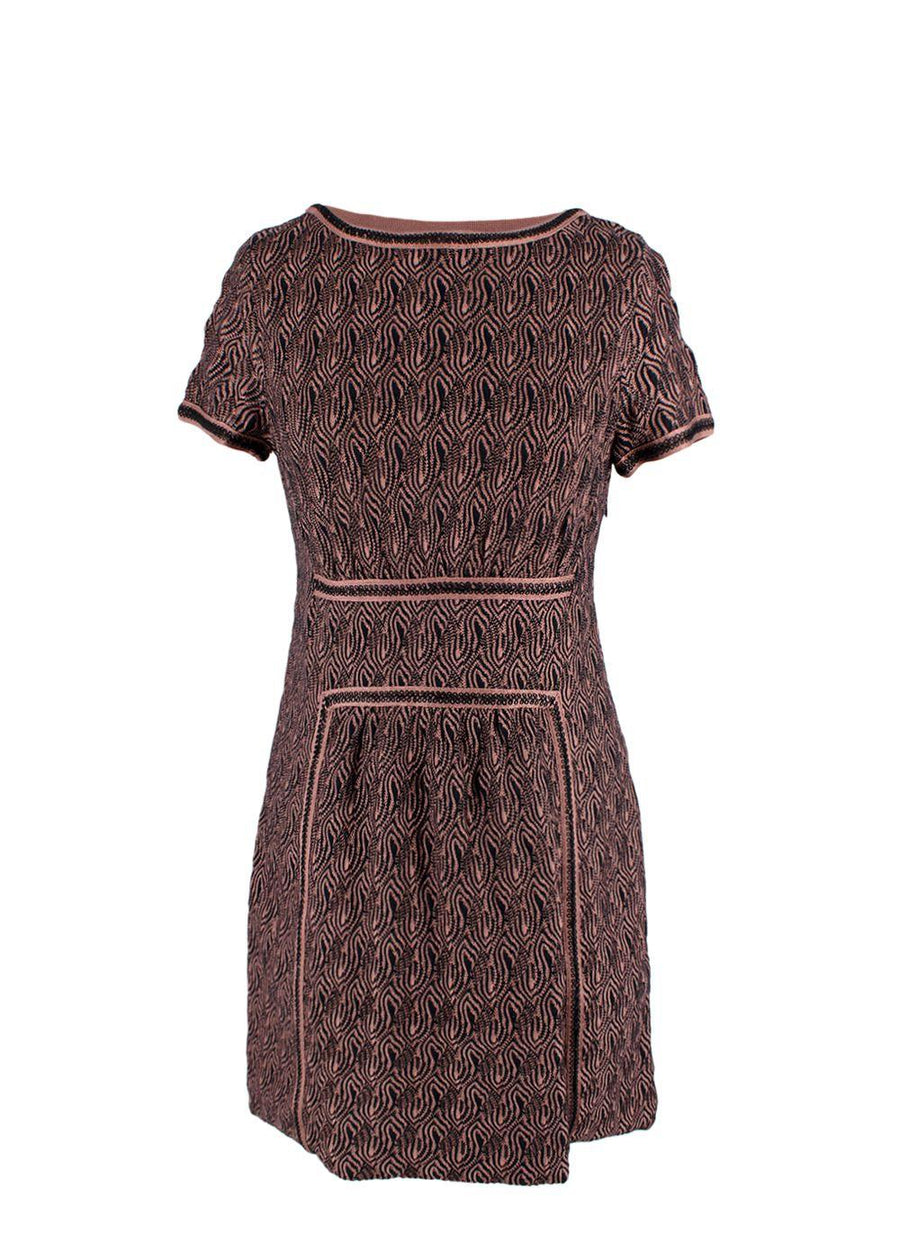 Missoni Patterned Knit Mini Dress