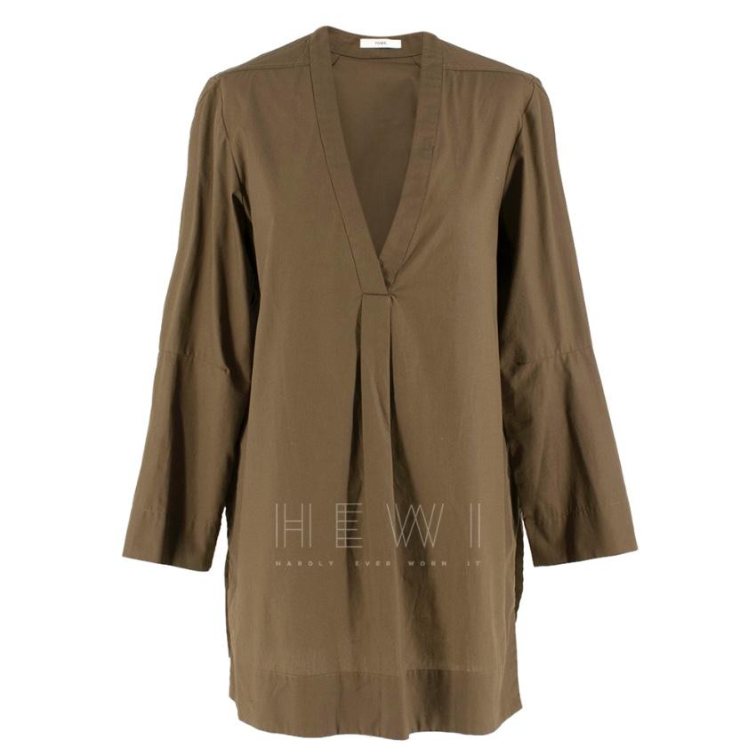 Tome Poplin V-Neck Tunic