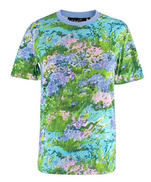 Richard Quinn Floral Print Cotton T-Shirt