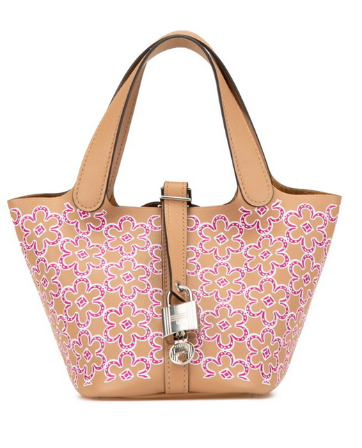 Hermes Micro Swift Lucky Daisy Picotin Lock 14 handbag