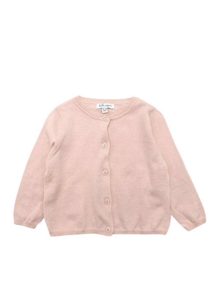 Belle Enfant Baby Pink Cardigan
