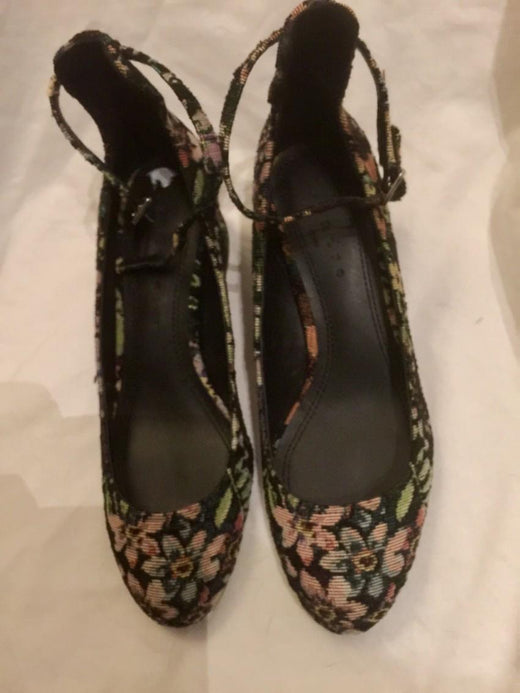 Sandro Jacquard Low Heeled Pumps