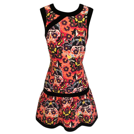 M Missoni Floral Print Sleeveless Dress