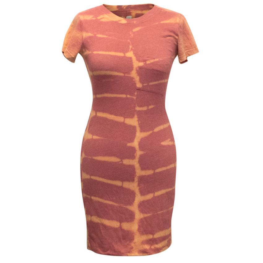 Raquel Allegra Basic Tie Dye Jersey Dress