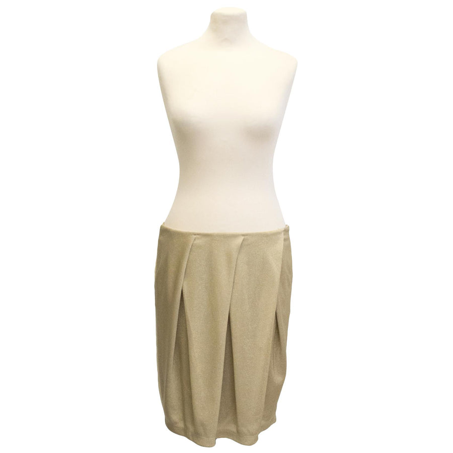 See by Chloe Gold Skirt