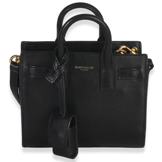 Saint Laurent Smooth Calfskin Toy Sac Du Jour