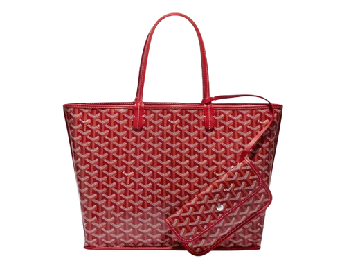 Goyard Red Anjou Reversible Tote Bag