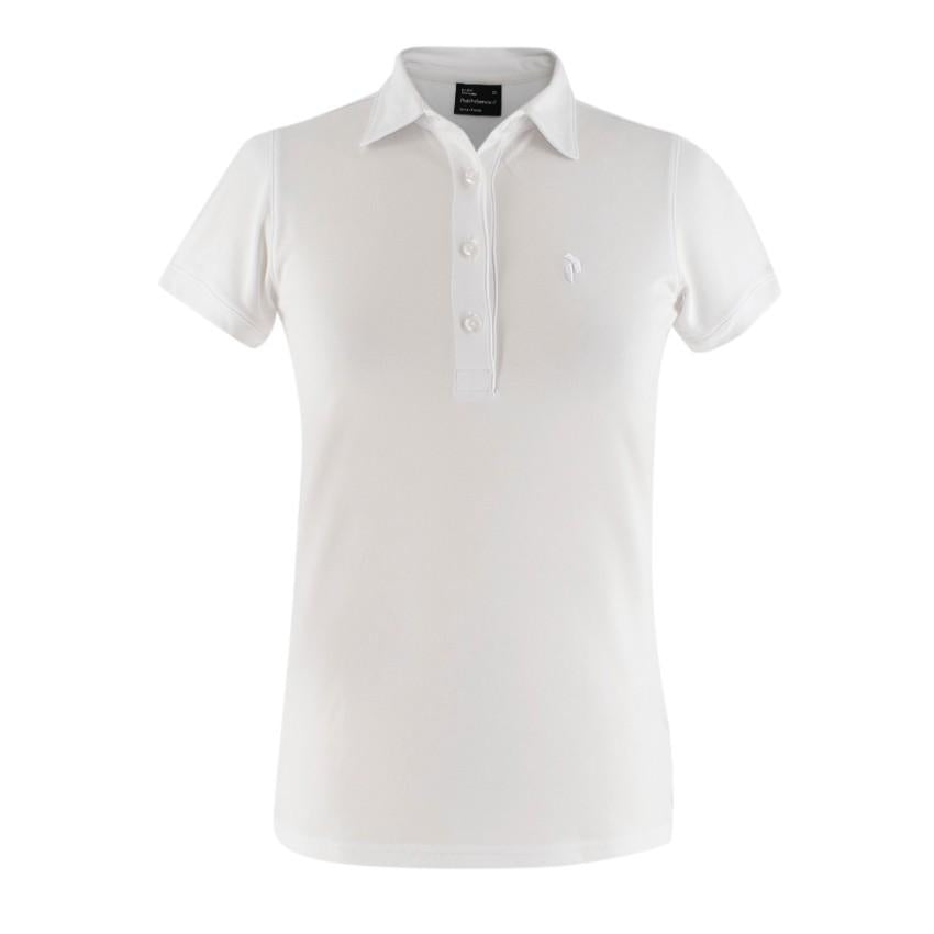 Peak Performance White Polo Shirt