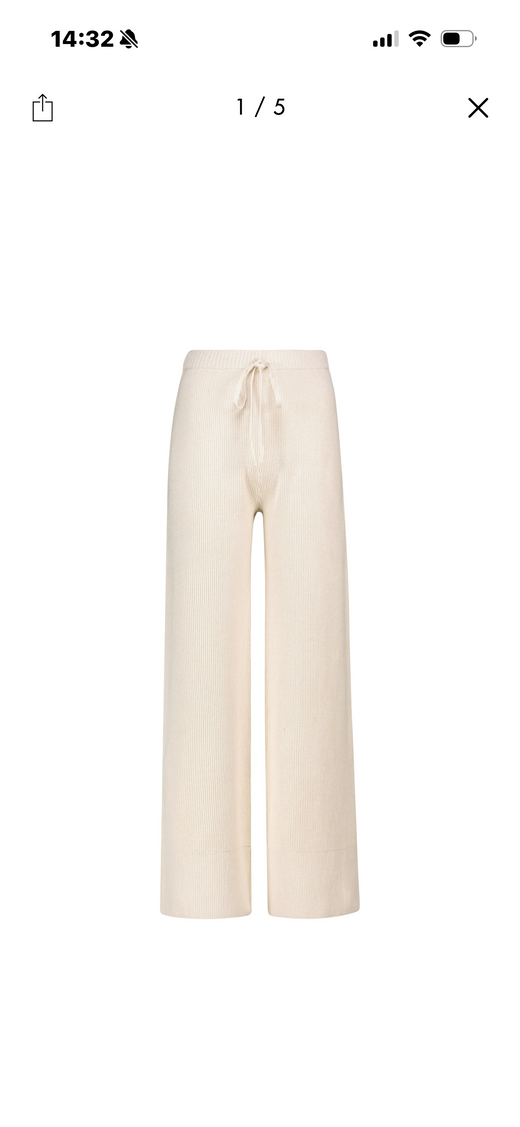 Joseph Coton Knit Pants