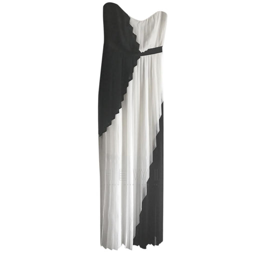 Paul Smith Black Label Pleated Chiffon Gown