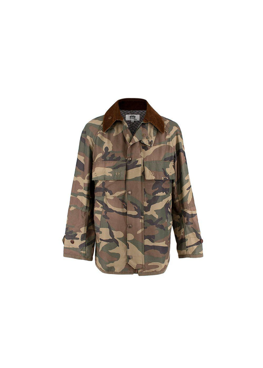Camouflage Print Cotton Jacket