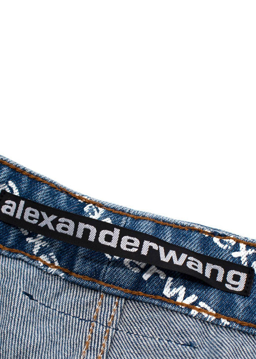 Alexander Wang Denim Printed Jeans