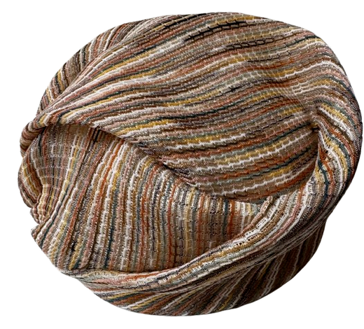 Missoni Beige Straw Turban