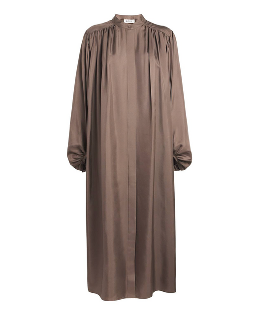 RÓHE Silk Pleated Midi Dress