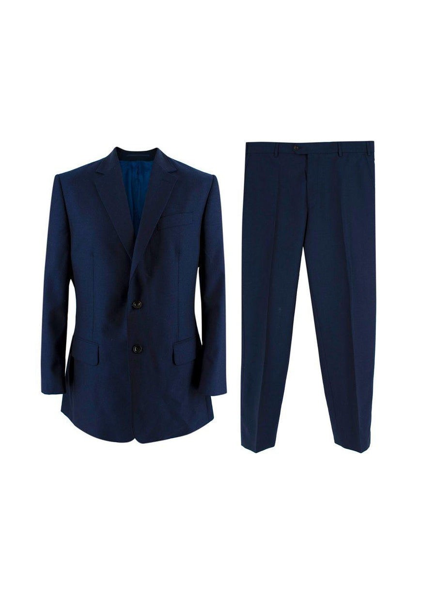 Harvie and Hudson Navy Blue Suit