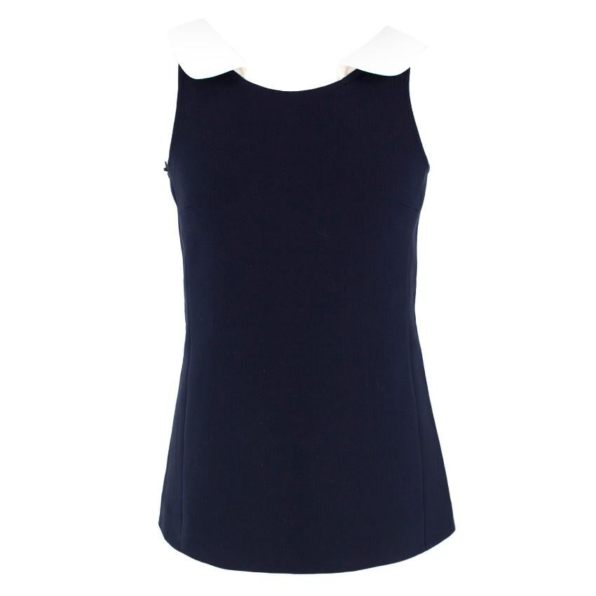 Michael Kors Navy Sleeveless Top
