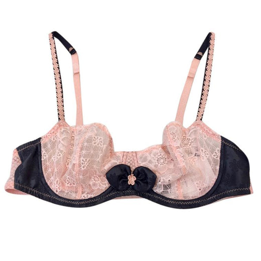 Aubade Ballet Pink Leavers Lace Underwired Bra