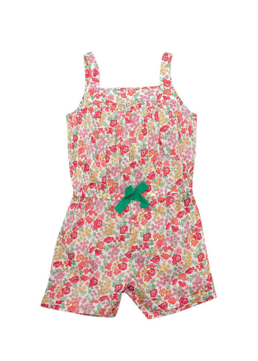 Jacadi Paris Kids Cotton Floral Playsuit