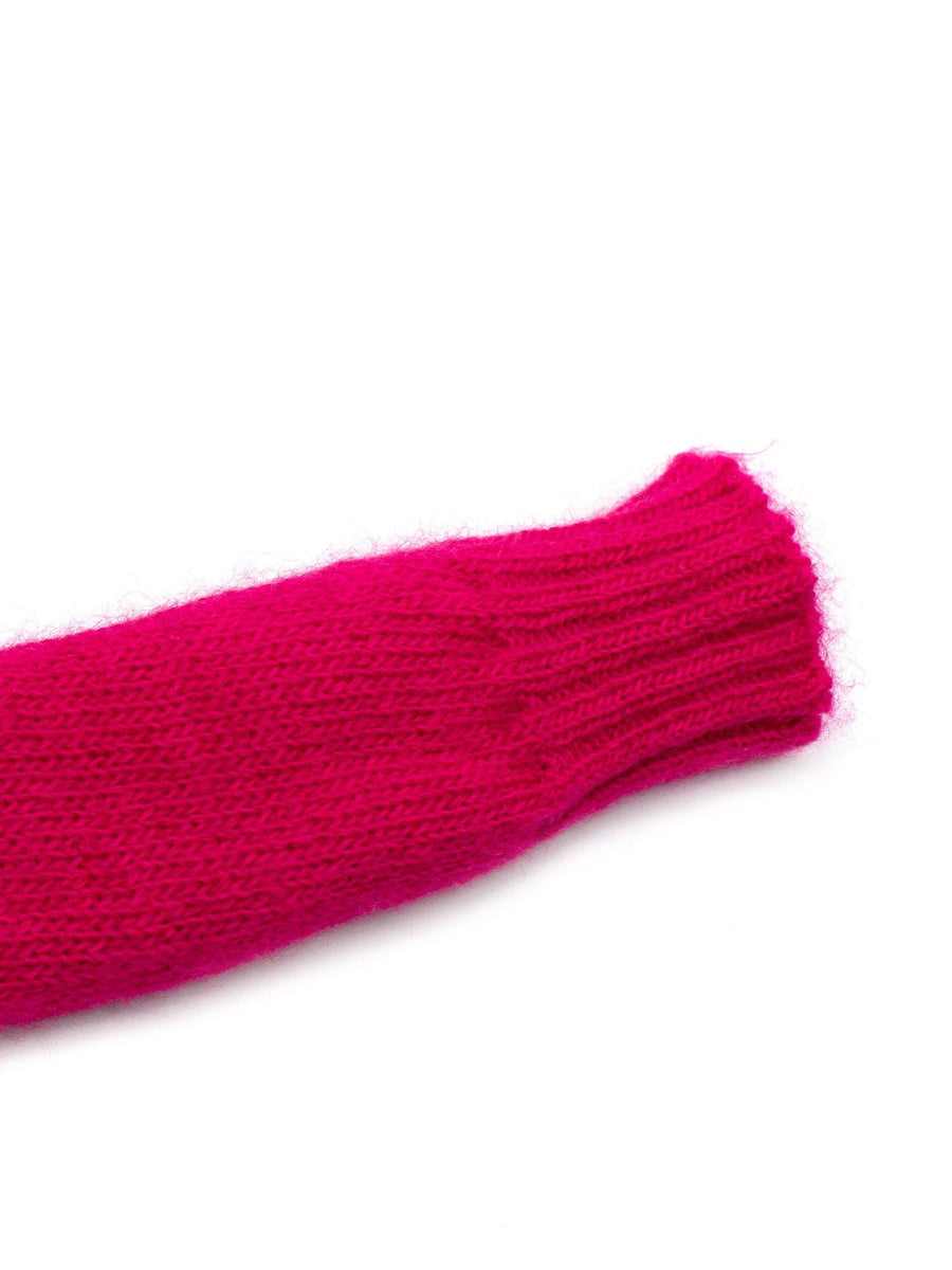 Max Mara Weekender Neon Pink Wool Sweater