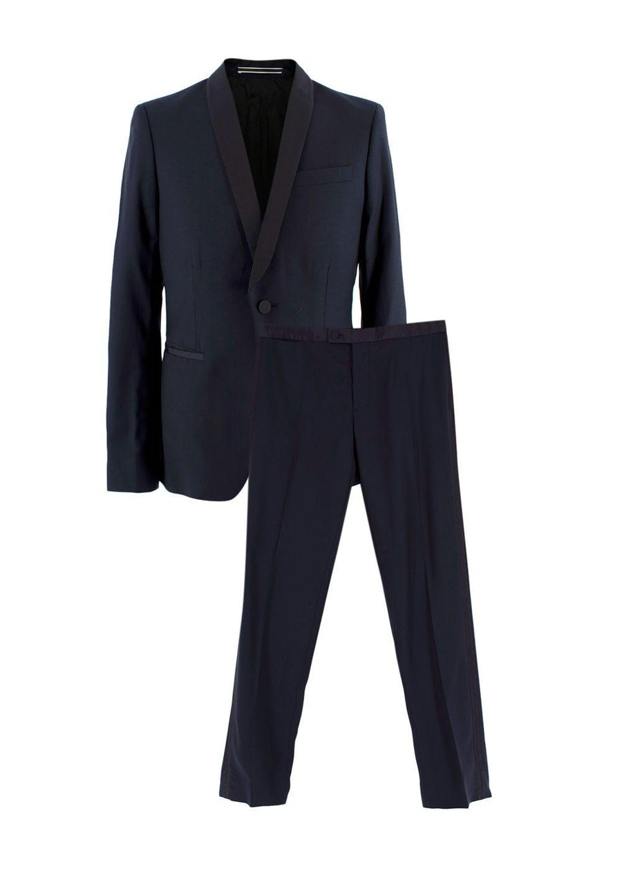 J. Lindenberg Navy Skinny Fit Suit Jacket & Trousers