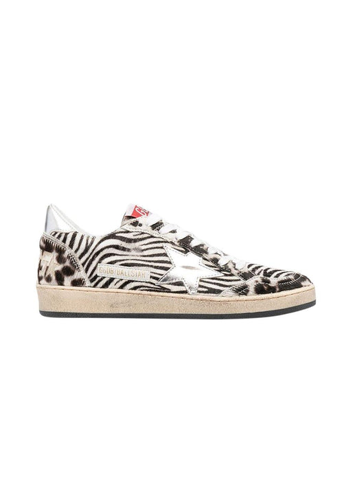 Ballstar Zebra Print Trainers