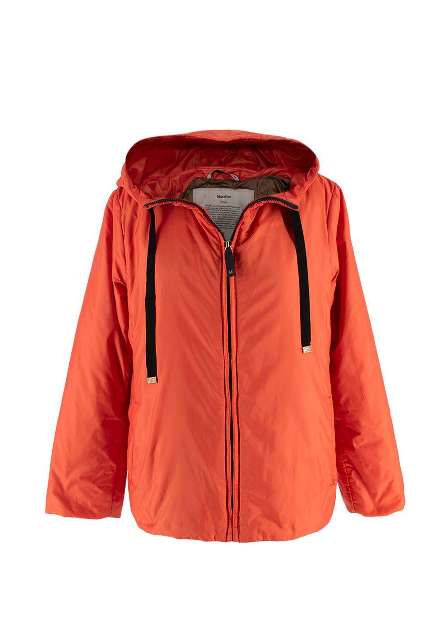 MaxMara Orange Cameluxe Jacket