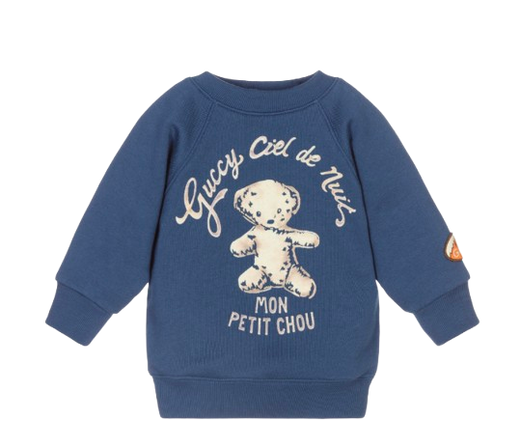 Gucci Boy's Blue Sweatshirt 3 yrs