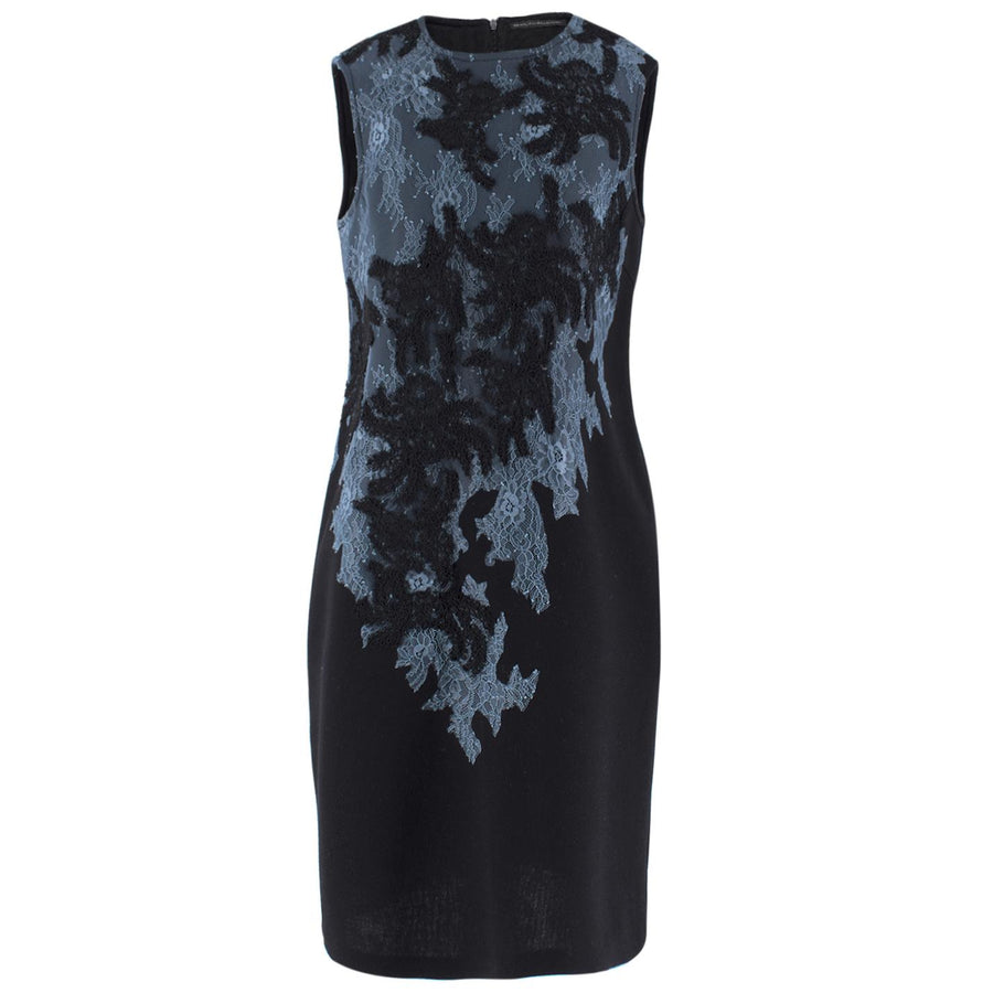 Ermanno Scervino Lace Applique Shift Dress