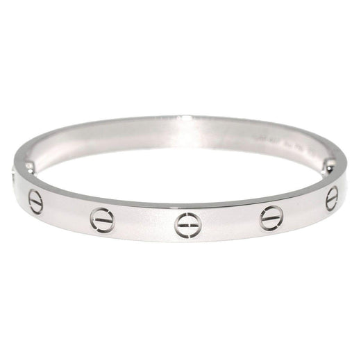 Cartier LOVE Classic White Gold Bracelet 16 (with Box