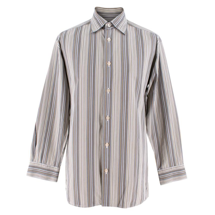 Ermenegildo Zegna Striped Button-Up Shirt