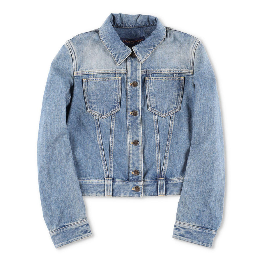Louis Vuitton Blue Denim Coats and Jackets