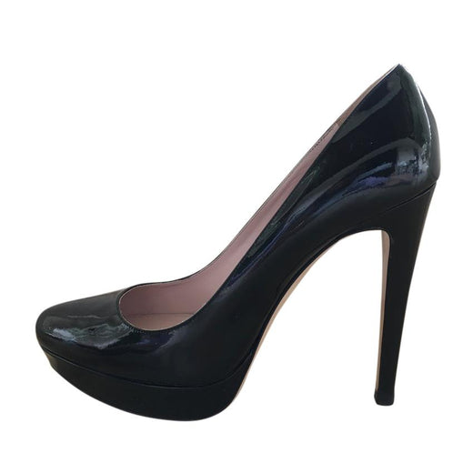 Miu Miu Black Patent Leather Pumps