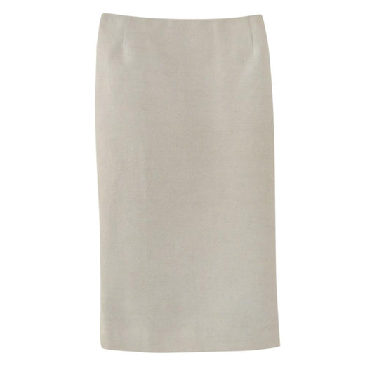 Prada linen and cotton-blend pencil skirt