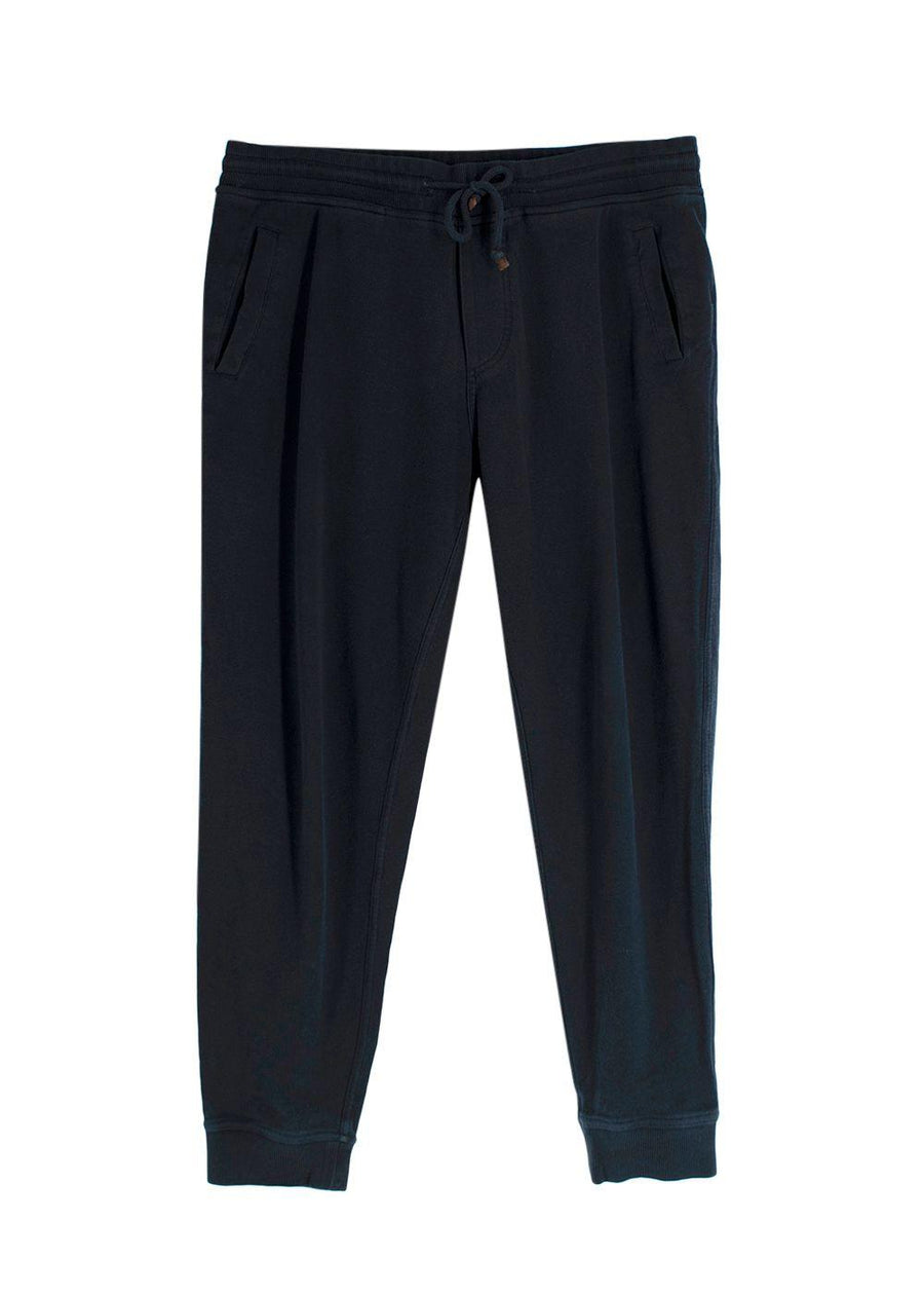 Brunello Cucinelli Navy Sweatpants