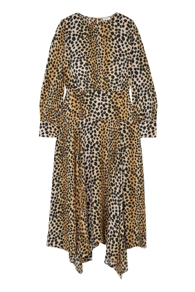 Rixo Leopard Print Elsa Dress