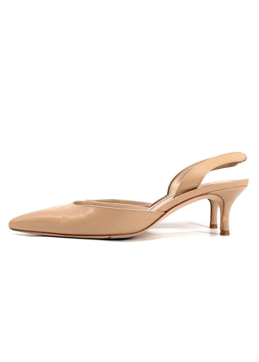 Manolo Blahnik Carolyne Slingback Pumps