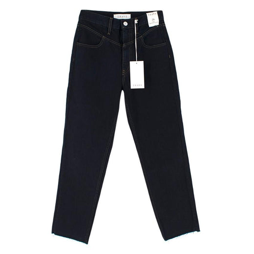 Trave Heidi High Waisted Crop Straight Jeans