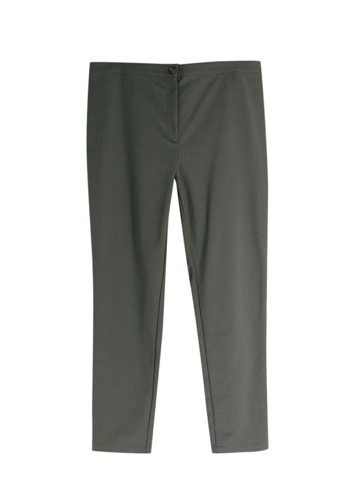 Marina Rinaldi Teal Green Slim Fit Trousers