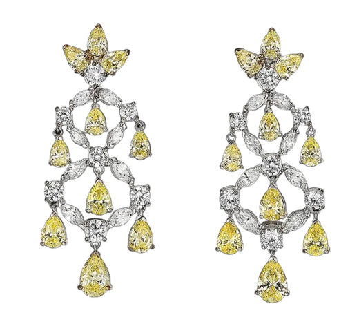 Anabela Chan Canary Chandelier Earrings
