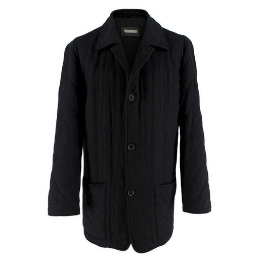 Agnona Black Cashmere Coat