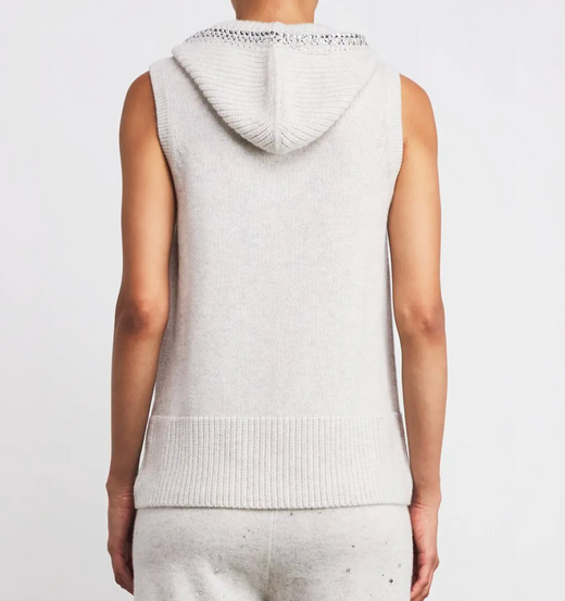 William Sharp Swarovski Crystal-Embellished Sweater Vest
