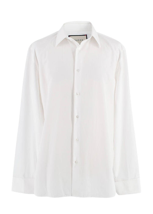 Gucci White Poplin Shirt